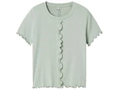 Name It top aqua gray